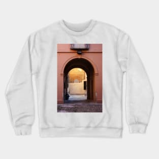 An Archway in Pavia, Italy 2011 Crewneck Sweatshirt